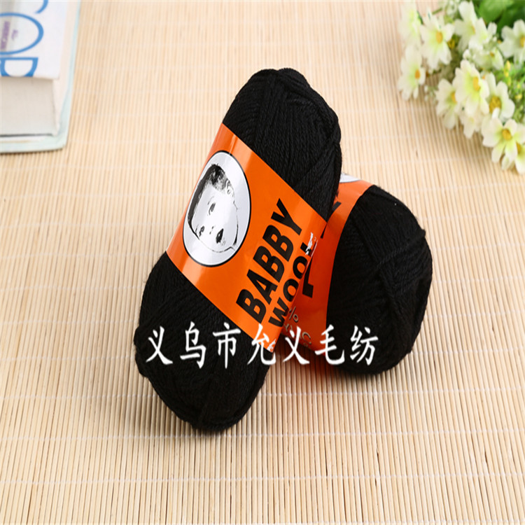 Factory direct sales of 10 rolls of African black wool, classic yellow bird wool and Angolan wool detail image 3