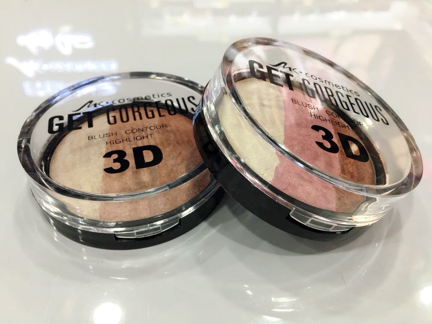 The New Instagram Instagram Red Natural Toning Powder Shadow Nose Shadow Blush Highlight Combination Makeup Item Picture