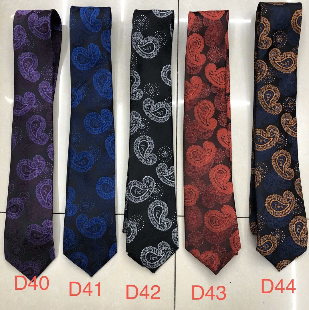 High-weft density polyester tie details Picture