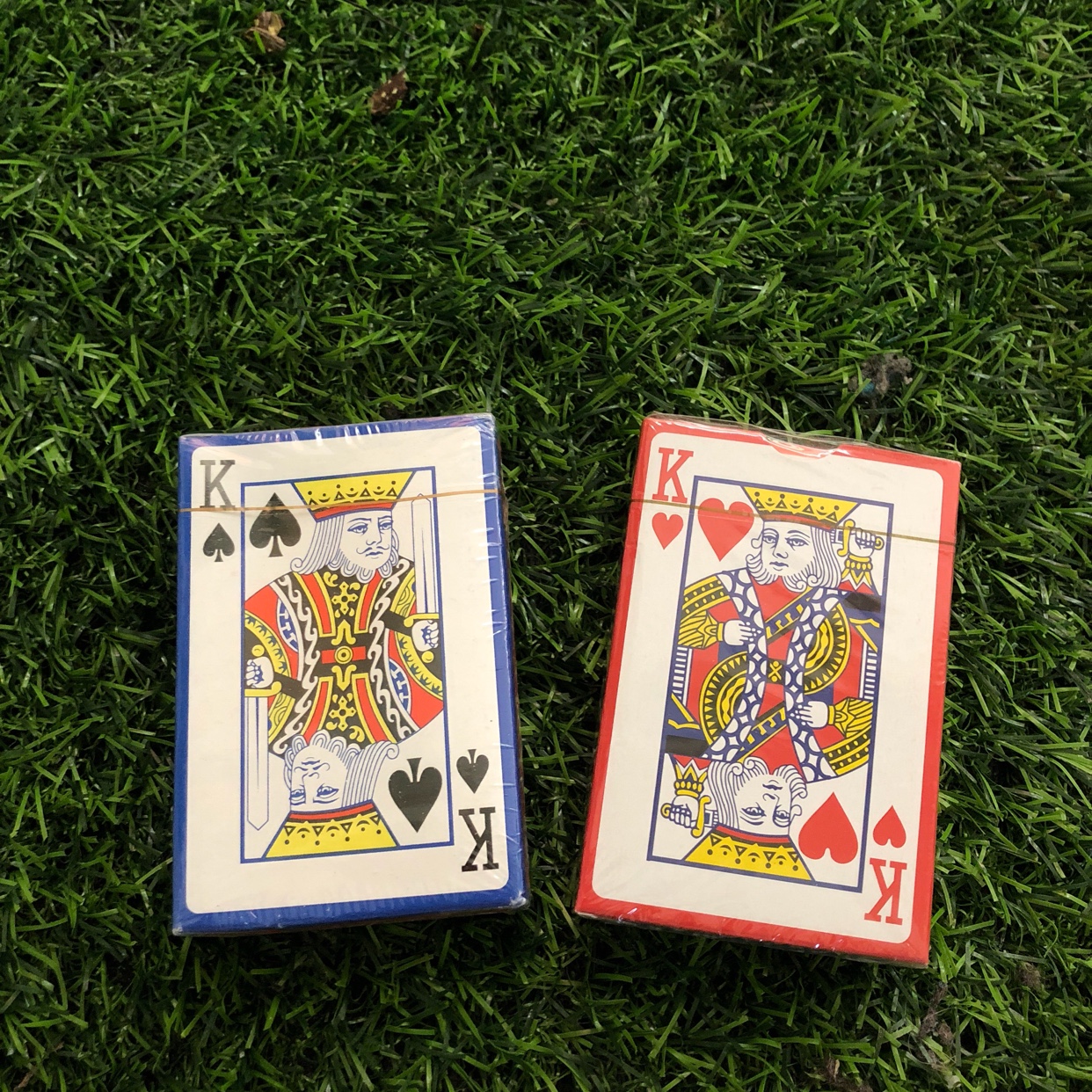 54 CARDS, ordinary CARDS, 2-color mixed 250g CARDS, special paper, regular CARDS, blister packaging thumbnail