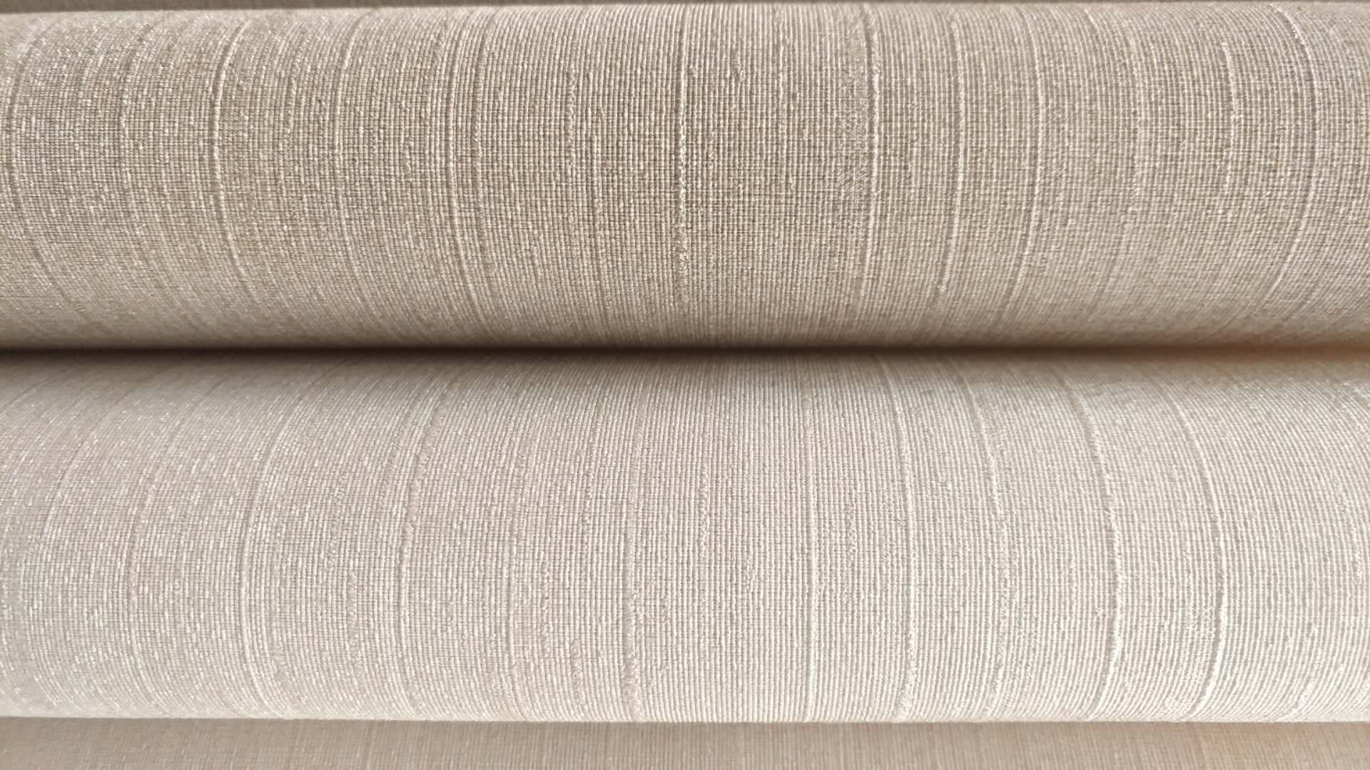 PVC engineering wall fabric, cross fabric base, plain and simple home decoration, bedroom, living room and dining room wall fabric detail image 5