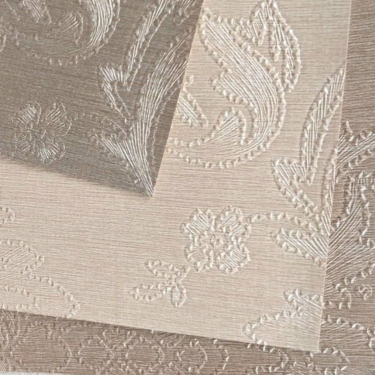 Cross-shaped fabric eco-friendly embroidered European-style wall fabric for hotel, home, bedroom, living room and dining room background walls Specification image