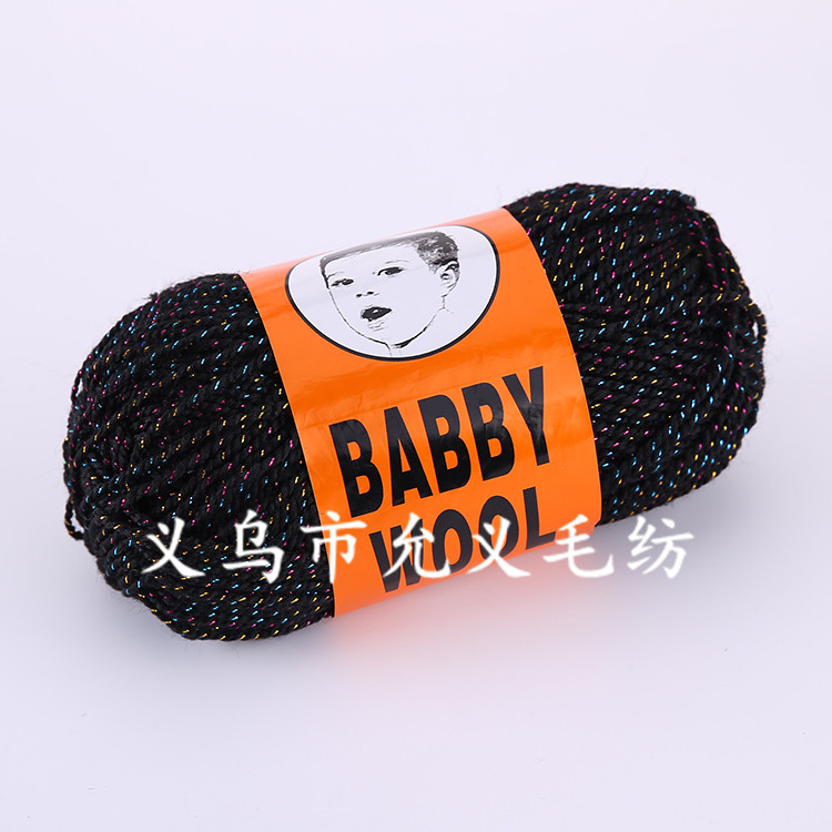 Factory direct sales of 10 rolls of African black wool, classic yellow bird wool and Angolan wool detail image 2
