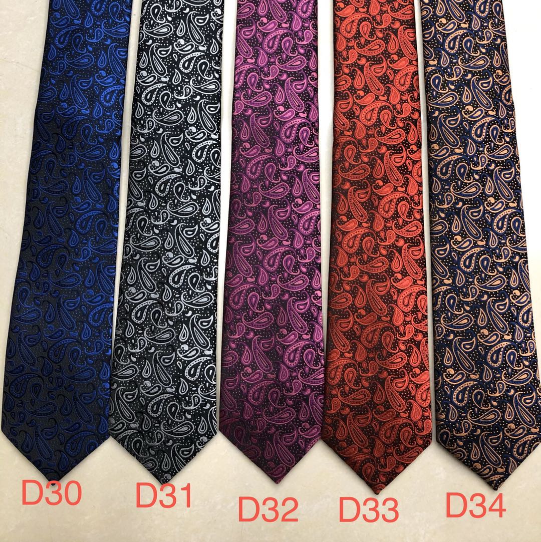 High-weft density polyester tie Specification image