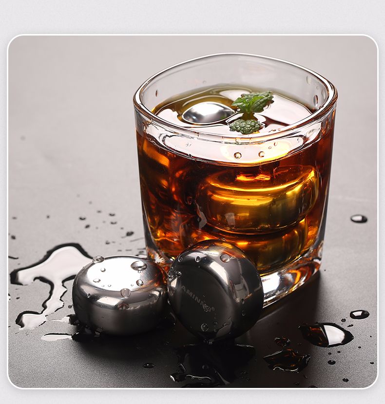 304 stainless steel ice cube round 6 metal ice cream cream cream cream cream ice clip