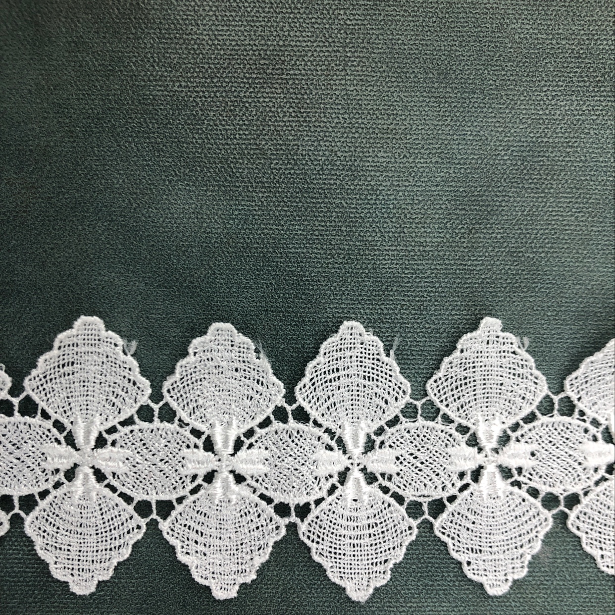 Water-soluble lace for gloves and clothing accessories Application Scenario