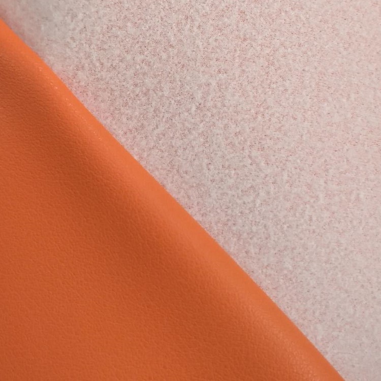 Factory direct sales of eco-friendly PVC artificial leather with lychee patterns, wine boxes, stationery, luggage packaging, home sofa leather pic 4