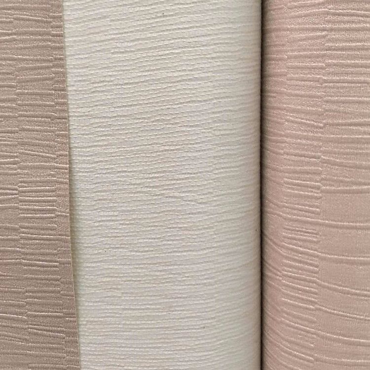 Environmentally friendly wide-striped plain home decoration wall fabric for bedrooms, living rooms and dining rooms, hotel decoration wall fabric, waterproof and fireproof details Picture