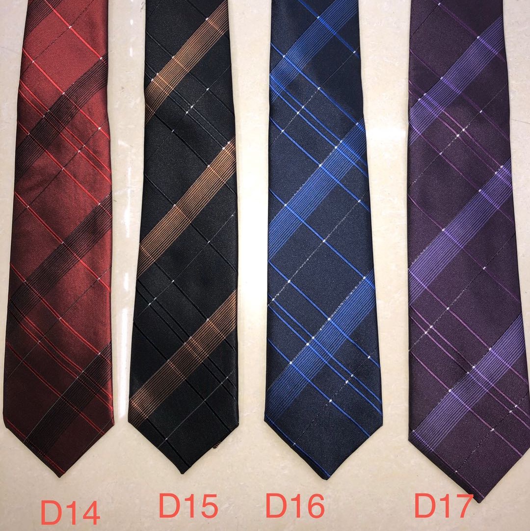 High-weft density polyester tie Item Picture