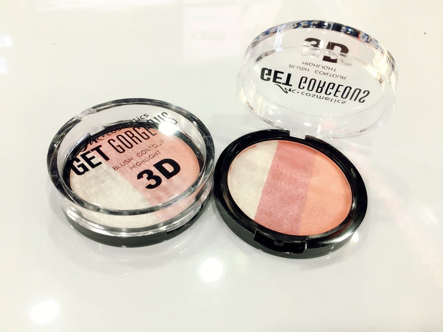 The New Instagram Instagram Red Natural Toning Powder Shadow Nose Shadow Blush Highlight Combination Makeup details Picture