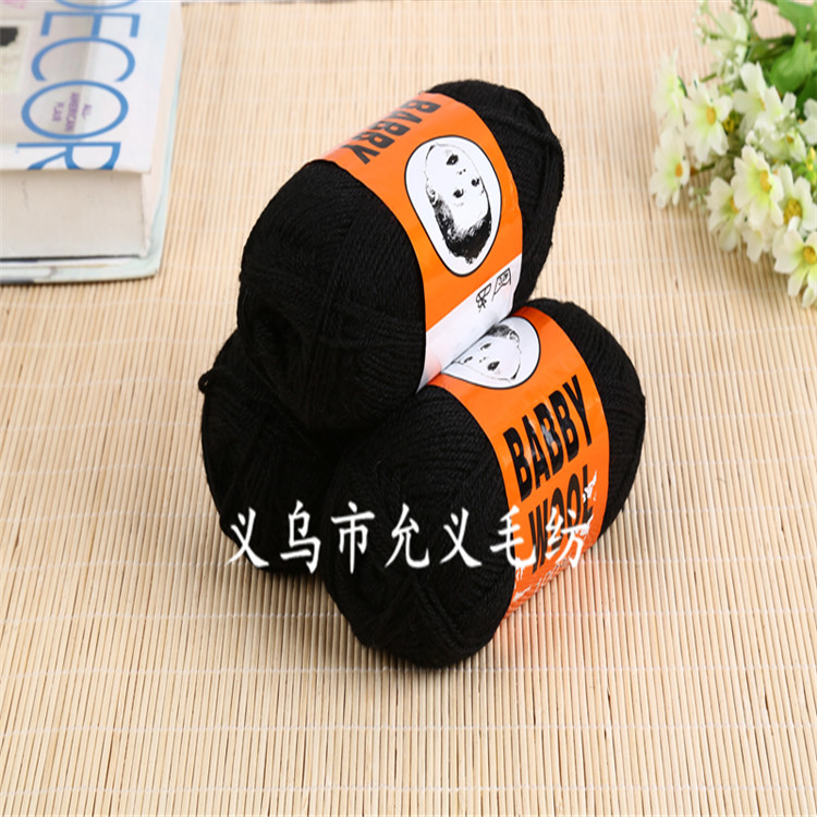 Factory direct sales of 10 rolls of African black wool, classic yellow bird wool and Angolan wool detail image 5