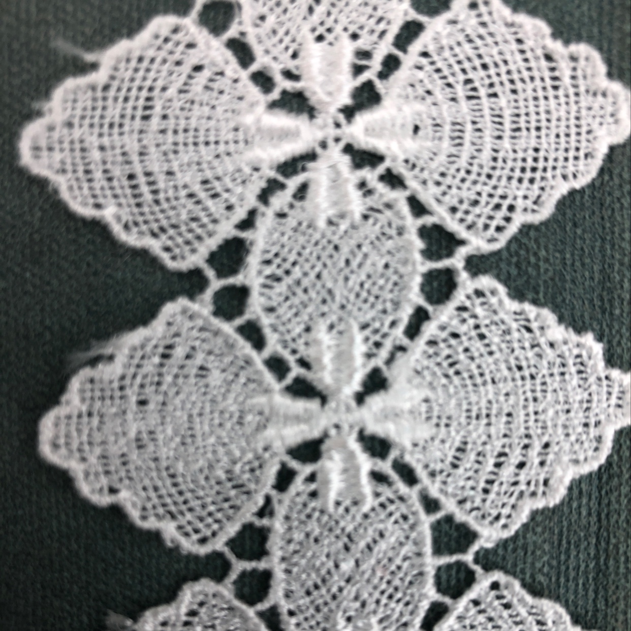 Water-soluble lace for gloves and clothing accessories details Picture