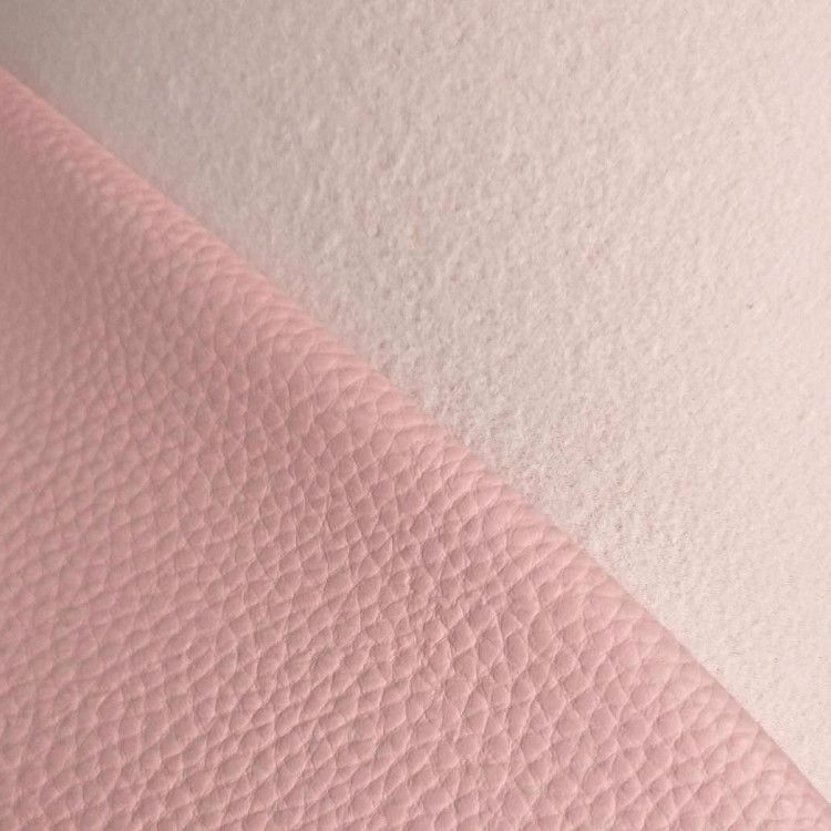 PVC eco-friendly Korean lychee patterned artificial leather for luggage, shoes and packaging leather Application Scenario