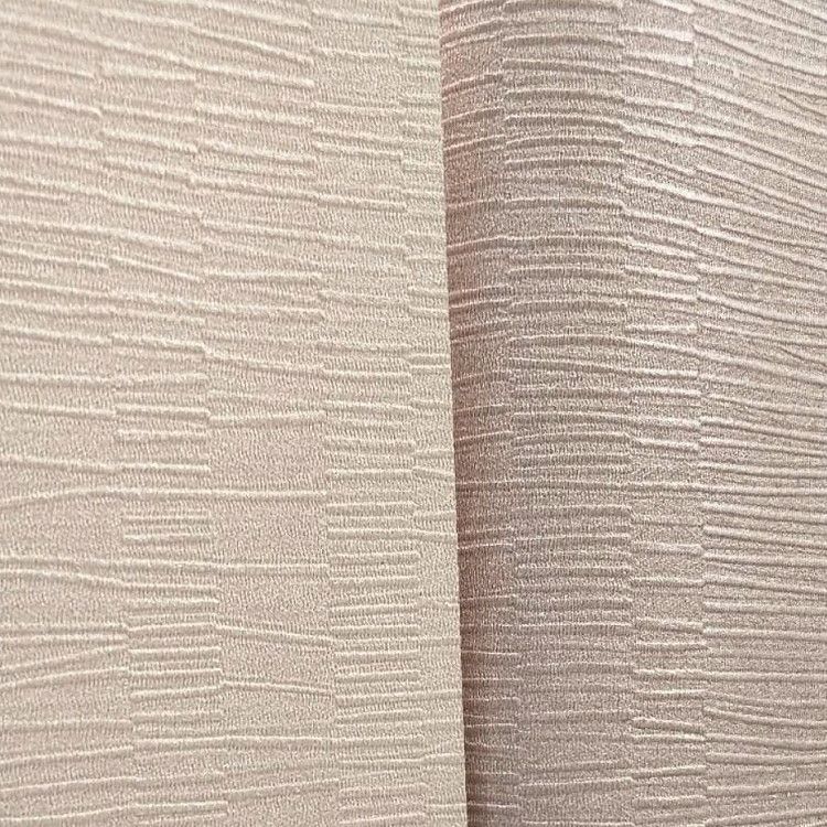 Environmentally friendly wide-striped plain home decoration wall fabric for bedrooms, living rooms and dining rooms, hotel decoration wall fabric, waterproof and fireproof Application Scenario