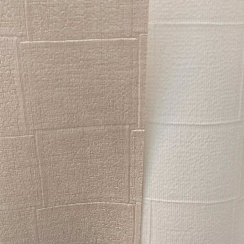 The square grid elegant plain color home decoration bedroom, living room and dining room wall fabric, waterproof and fireproof cross fabric base Item Picture