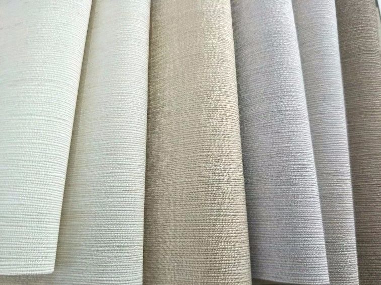 PVC engineering wall fabric, hotel decorative wall fabric, plain engineering wall, cross fabric-based artificial leather fabric Specification image