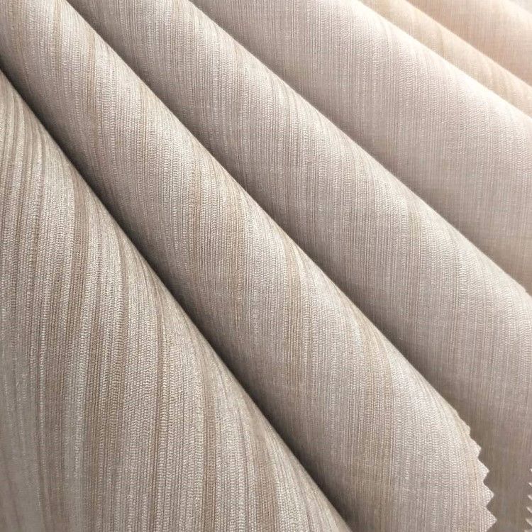 PVC solid color engineering wall fabric with cross fabric base, modern and simple home bedroom, living room and dining room wall fabric details Picture