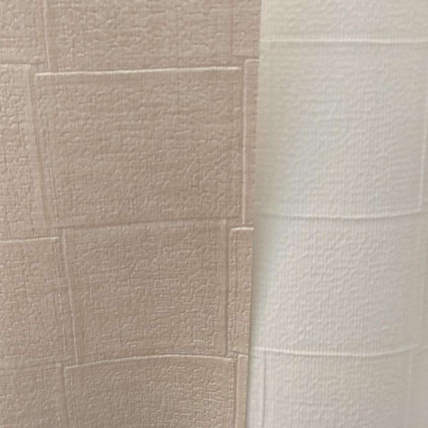 The square grid elegant plain color home decoration bedroom, living room and dining room wall fabric, waterproof and fireproof cross fabric base detail image 5