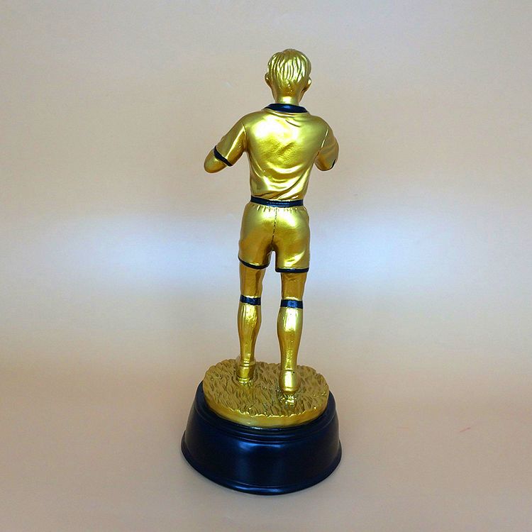 Yiwu Good Goods European Cup Football Series Event Trophy, Excellent Referee Award Resin Trophy details Picture