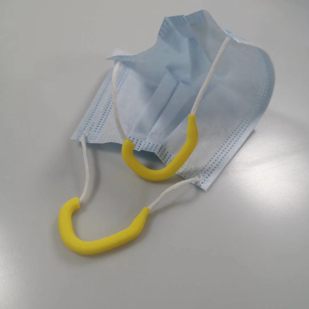 硅胶护耳扣 一对护耳扣 硅胶材料上涨，下单询问价格白底实物图