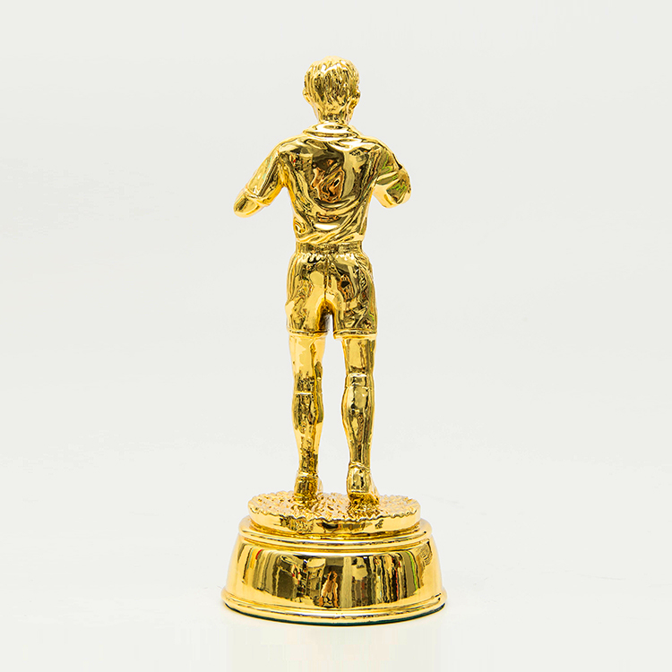 Yiwu Good Goods European Cup Football Series Event Trophy, Excellent Referee Award Resin Trophy full figure