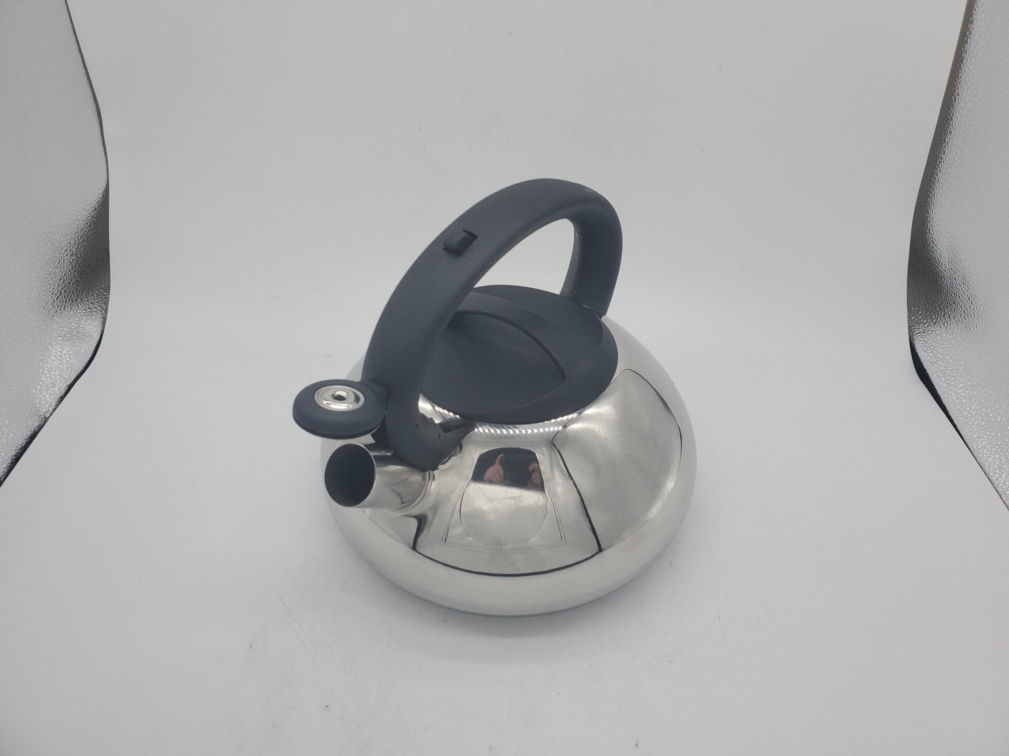 Stainless steel kettle, flat-bottomed piano kettle, household boiling kettle, thickened kettle, export colorful kettle