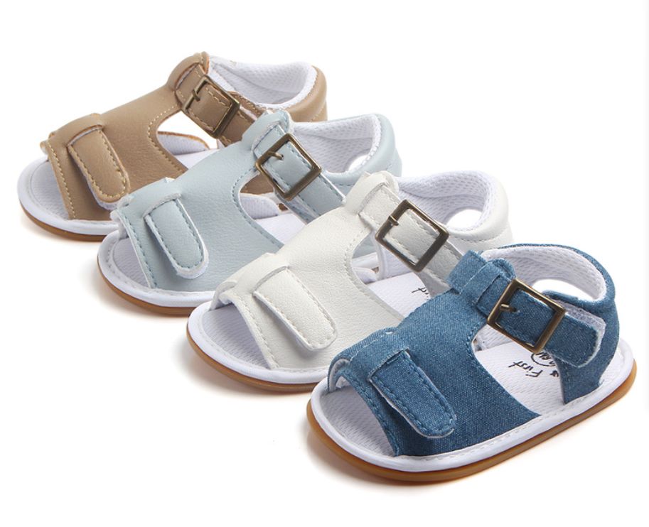 New spring/Summer baby shoes baby shoes soft soles non-slip toddler shoes rubber soles sandals thumbnail