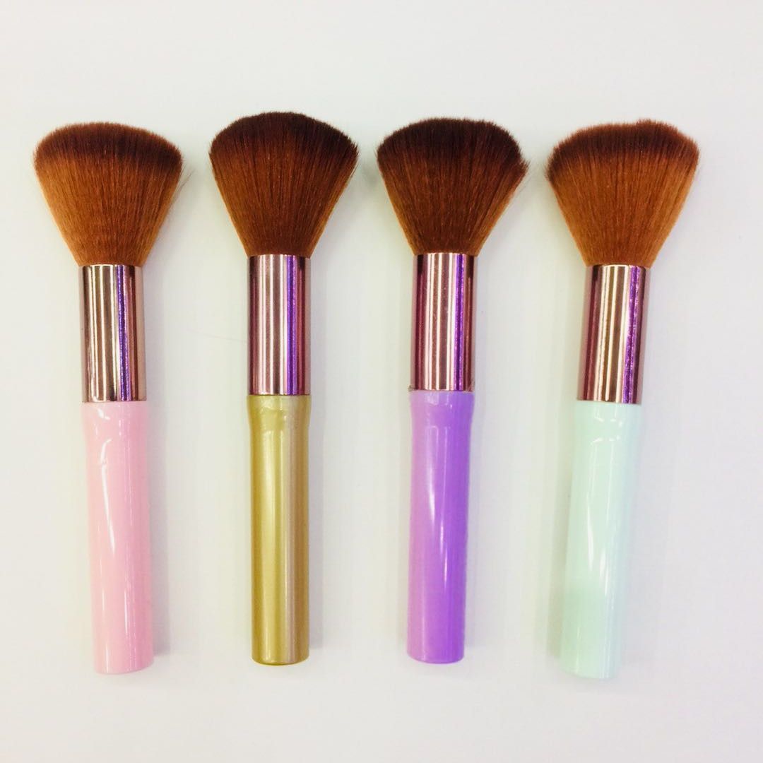 Factory direct sales: Shenglian Ball single portable blush brush, large honey powder brush, powder brush, beauty and makeup tools