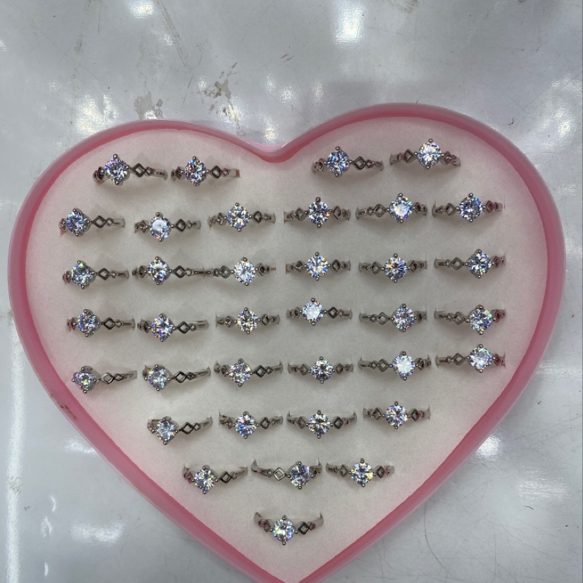 Pattern imitation coin ring wholesale platinum quality durable color ring tail ring ring pattern thumbnail