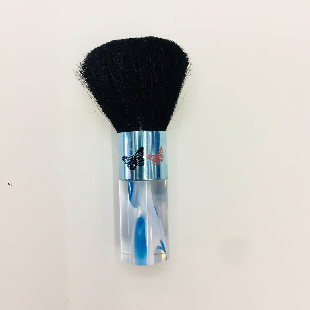 Factory direct sales, single loose brush, extra-large acrylic handle blush makeup brush, multi-functional beauty brush for color mixing pic 9