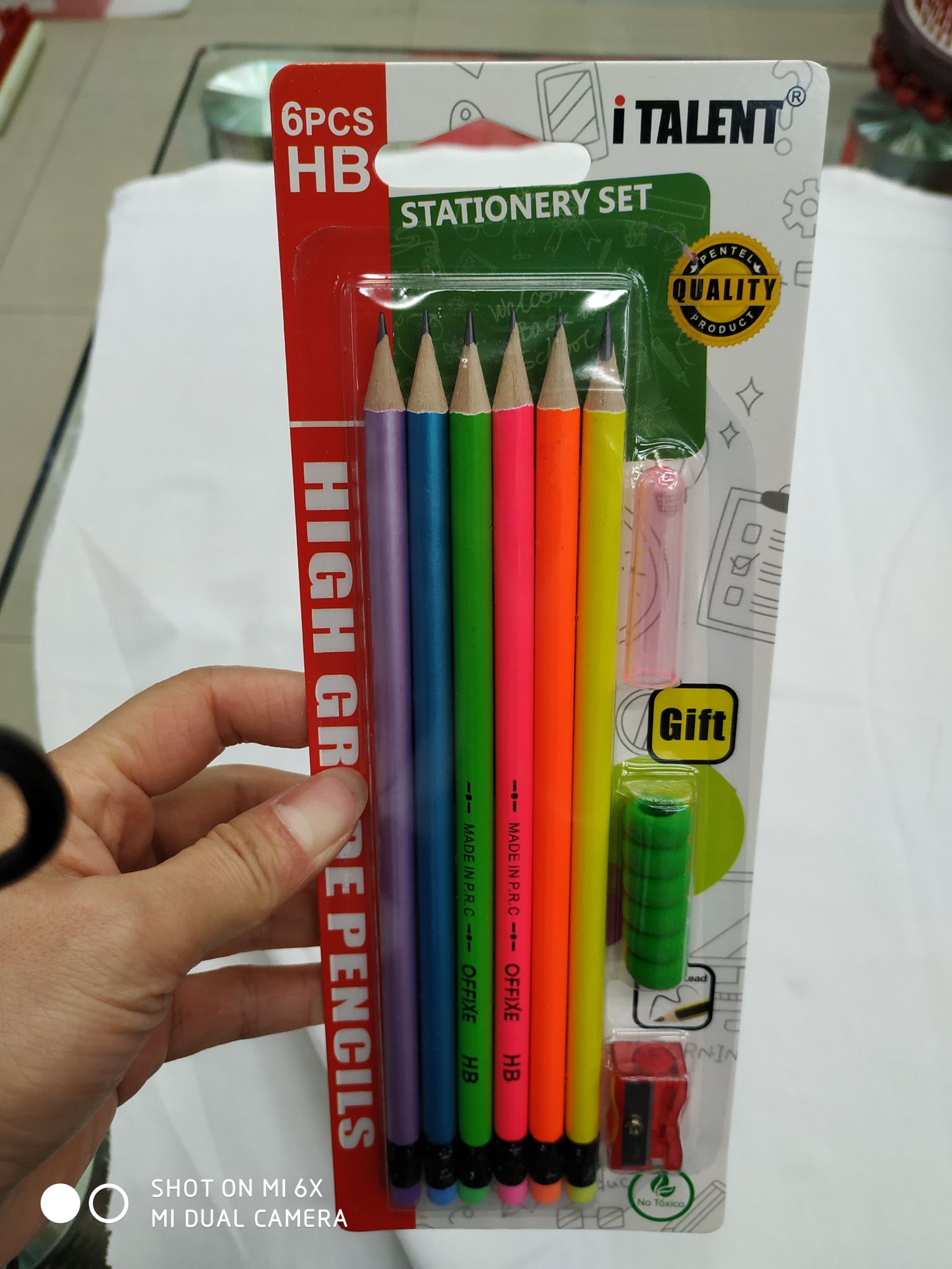 铅笔套装细节图