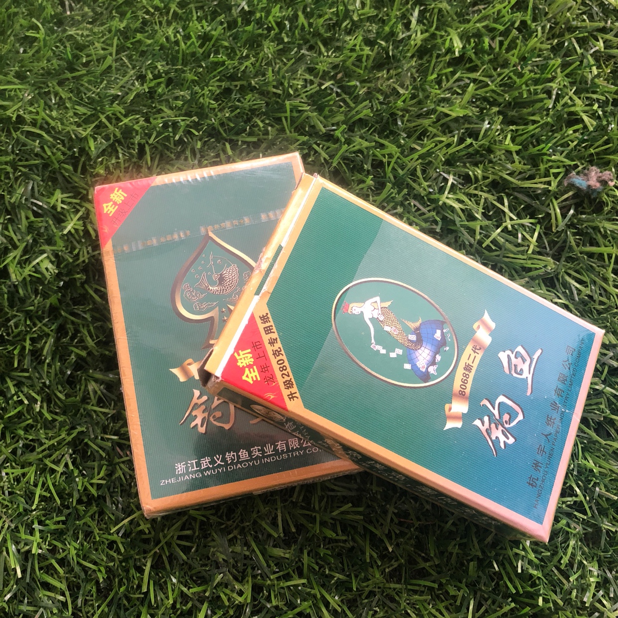 钓鱼扑克/扑克牌细节图