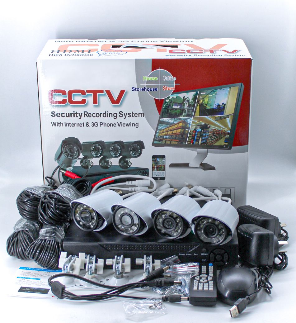 乔泰6145H-4监控套装图