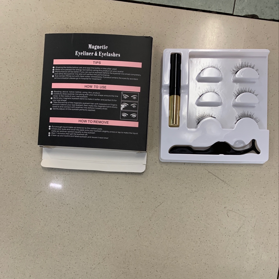 Magnetic Liquid Eyeliner Lashes undefined
