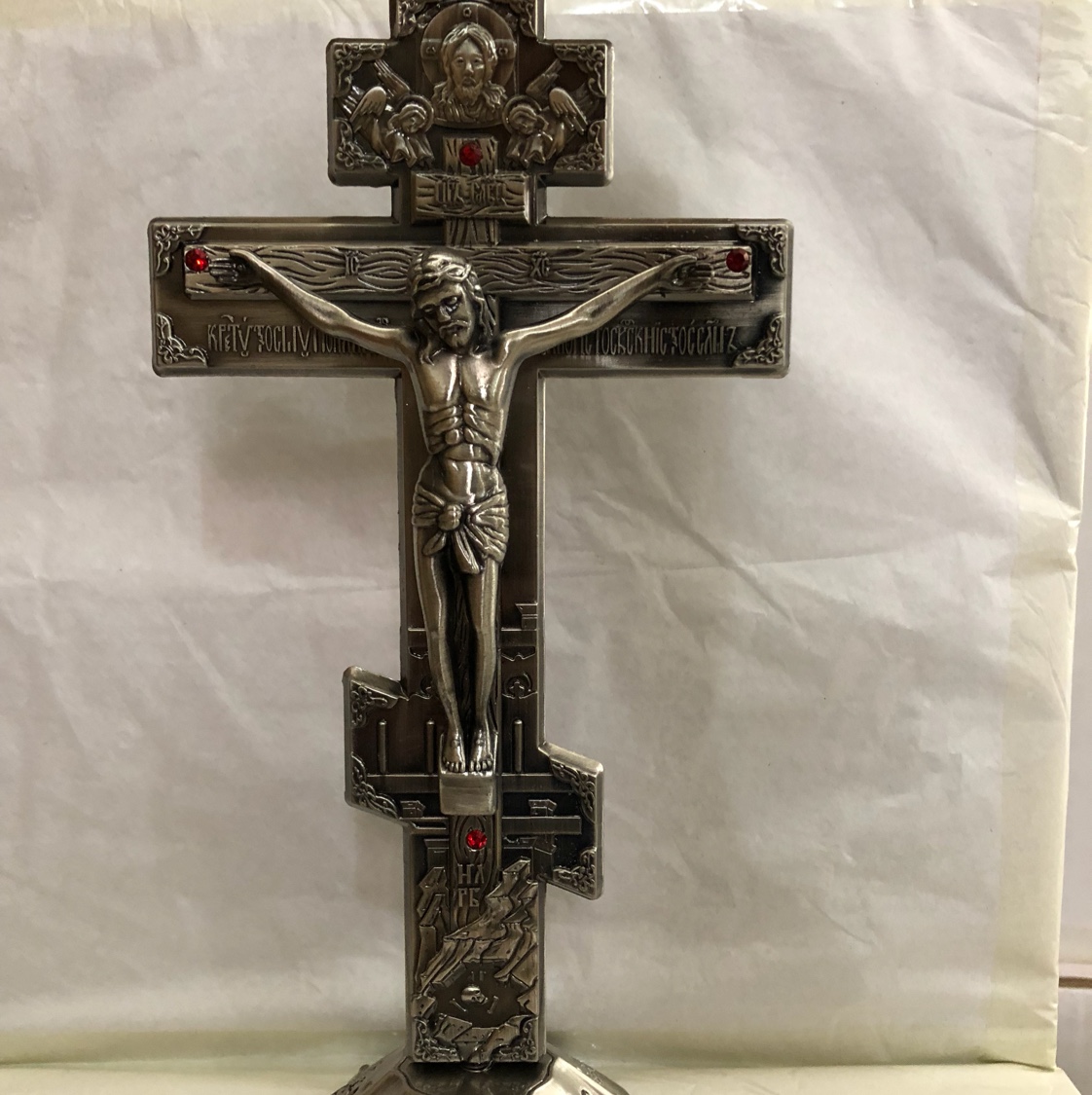Alloy cross Jesus cross decorated Catholic thumbnail