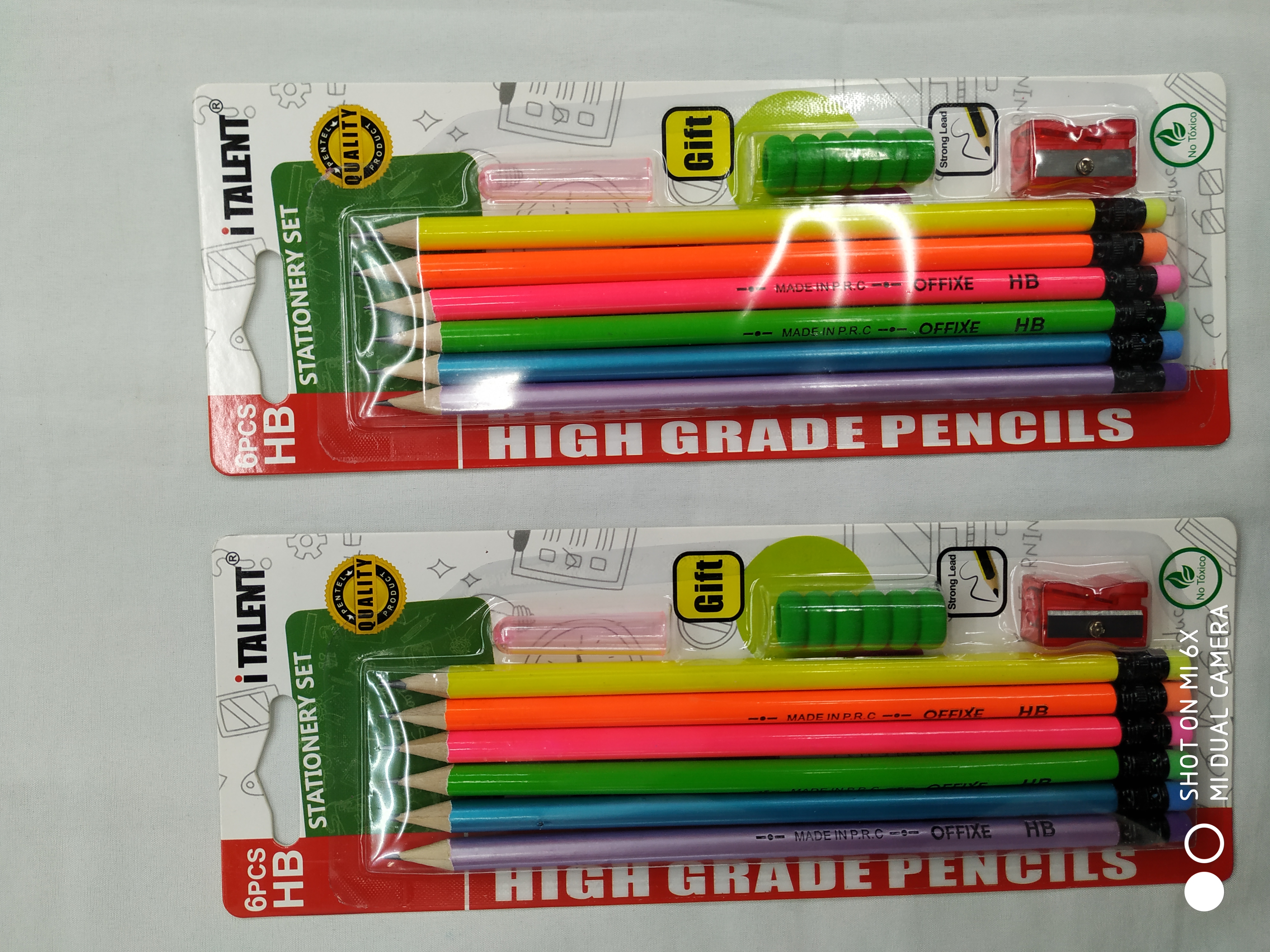 儿童幼儿园学生书写HB办公作图组合铅笔套装文具套装6+3学生书写铅笔办公用品礼品详情1