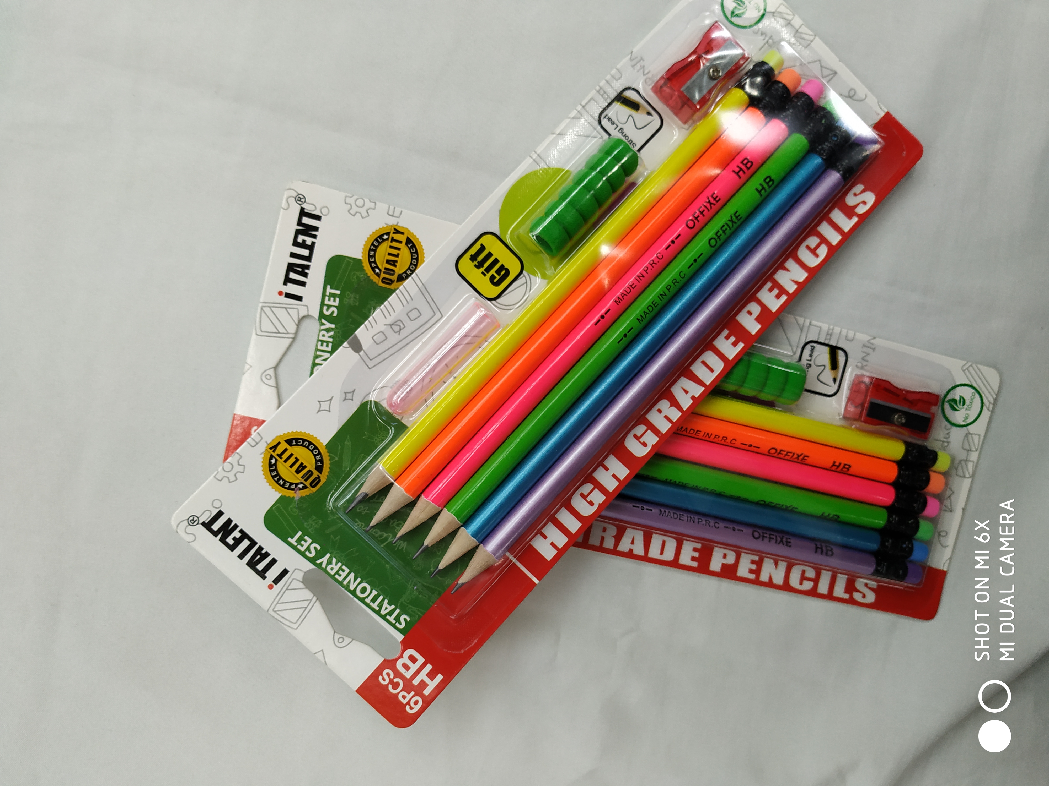 儿童幼儿园学生书写HB办公作图组合铅笔套装文具套装6+3学生书写铅笔办公用品礼品详情2