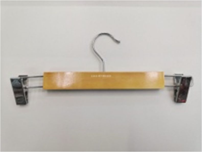 衣架/植绒衣架/木质儿童衣架/衣服架/晾衣架细节图