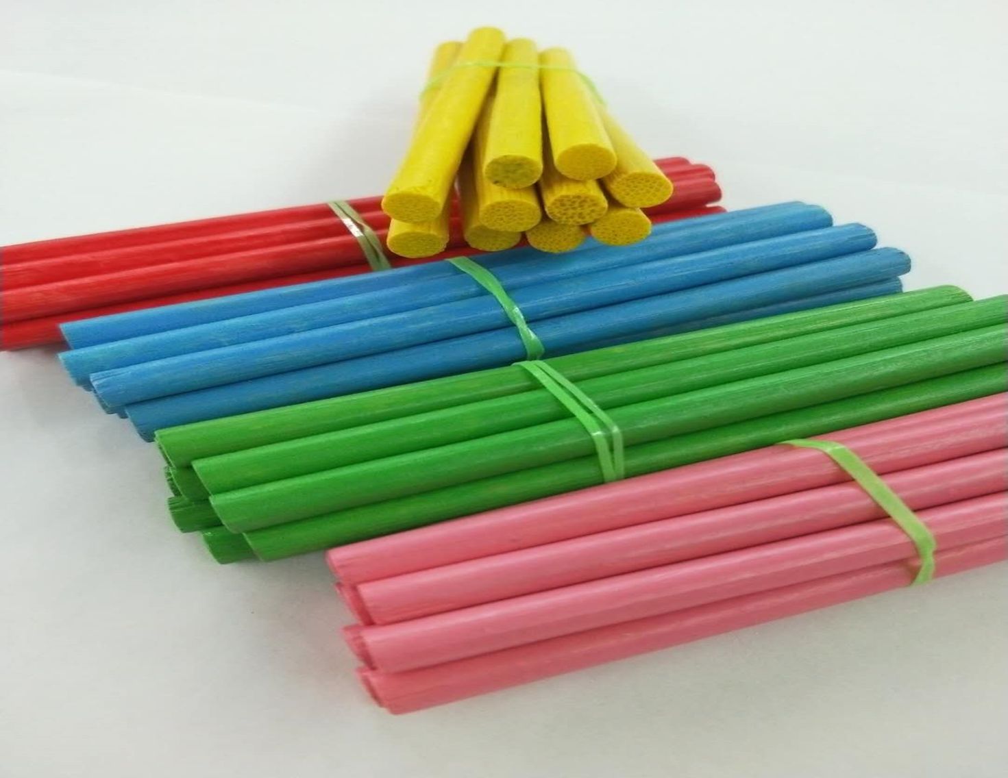 Yiwu Selection 5.0 color 100 counting sticks, wood workmanship fine, bright colors thumbnail