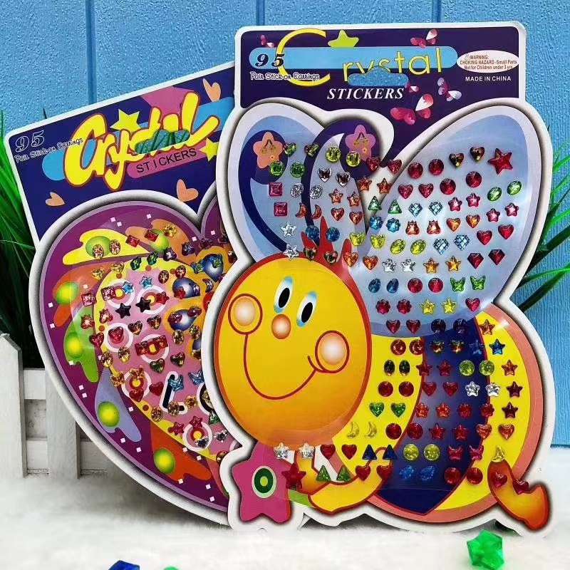 Earpiece stickers Decorative stickers DIY cartoon stickers for children