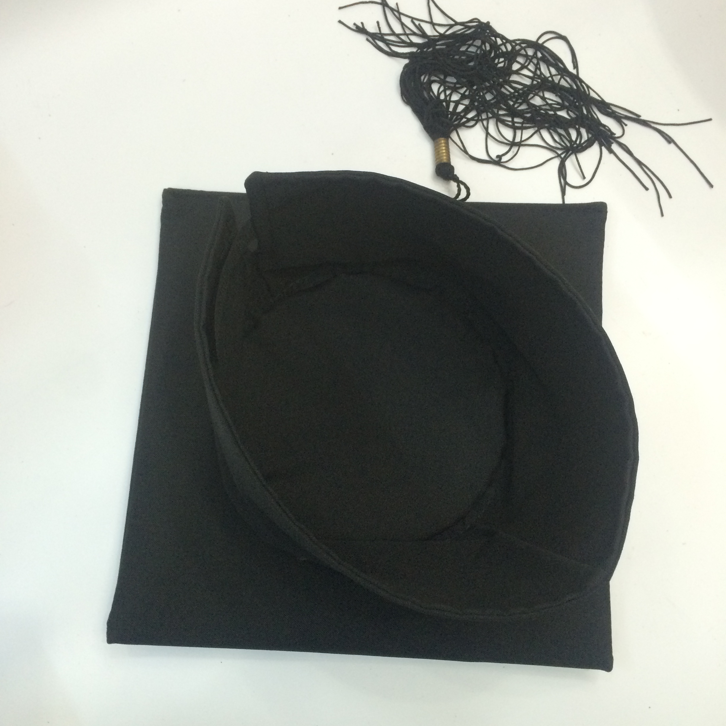 Qianfang Festival Wig hat, Polyester adjustable graduation professional hat, bachelor's hat 5545 detail image 2