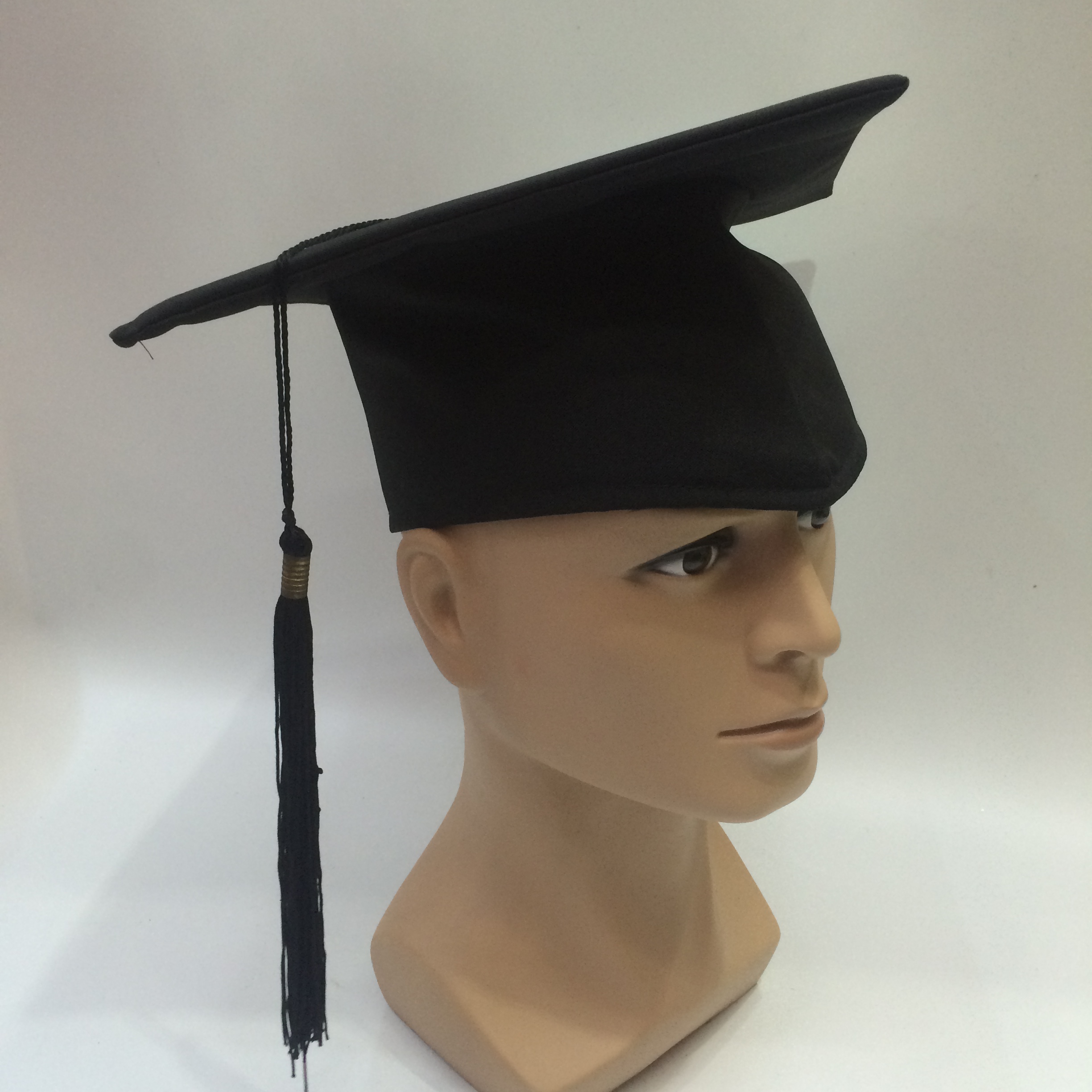 Qianfang Festival Wig hat, Polyester adjustable graduation professional hat, bachelor's hat 5545 detail image 1