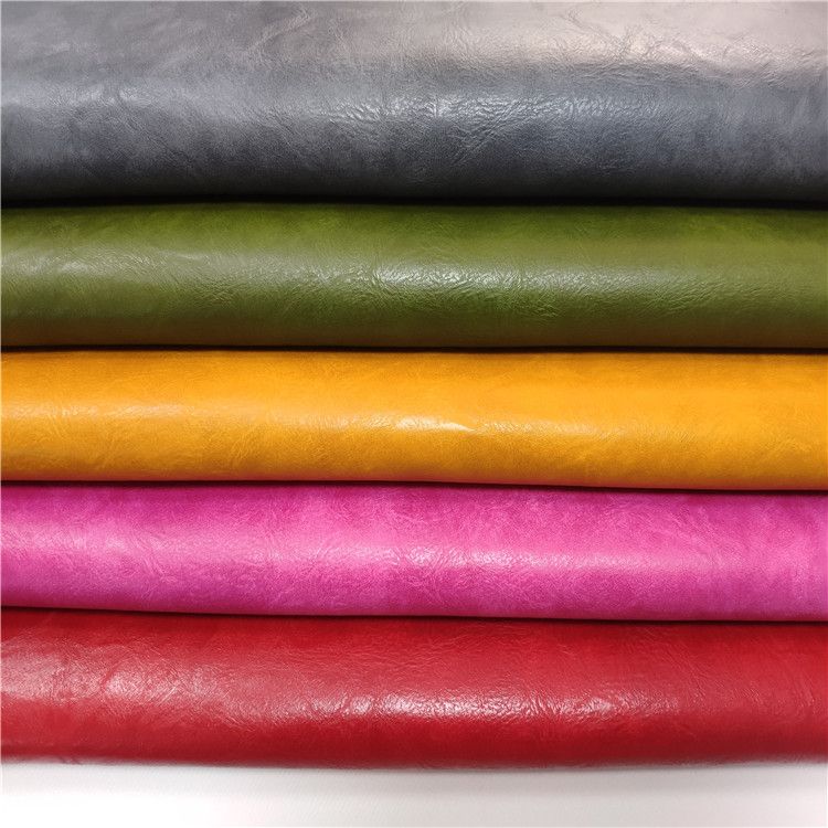 厂家直销 现货供应1.2PVC箱包卡包新干巴皮