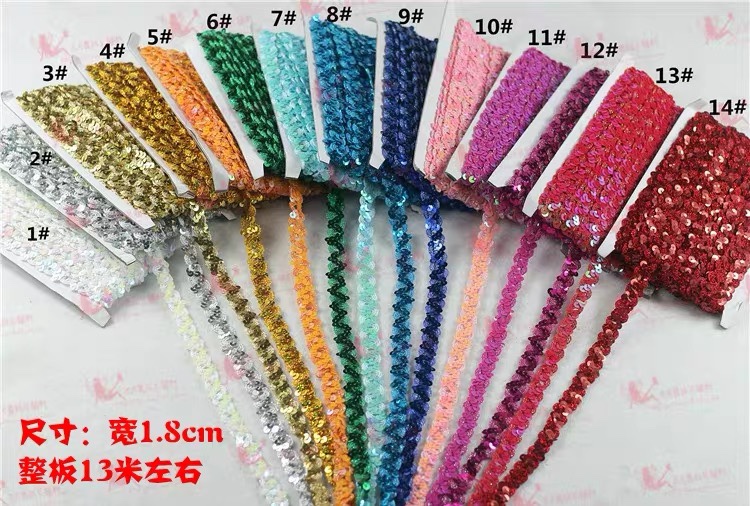 Sell 14 color MS sequins gold and silver thread flower fringe with stage opera performance clothing accessories full figure