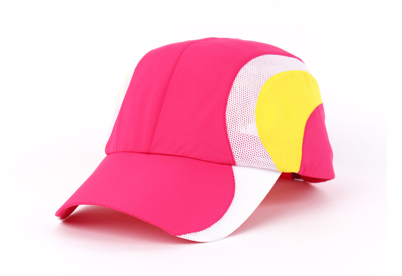 夏天户外折叠便携速干帽男女士登山出游防晒透气网帽夏季帽子厂家详情图6