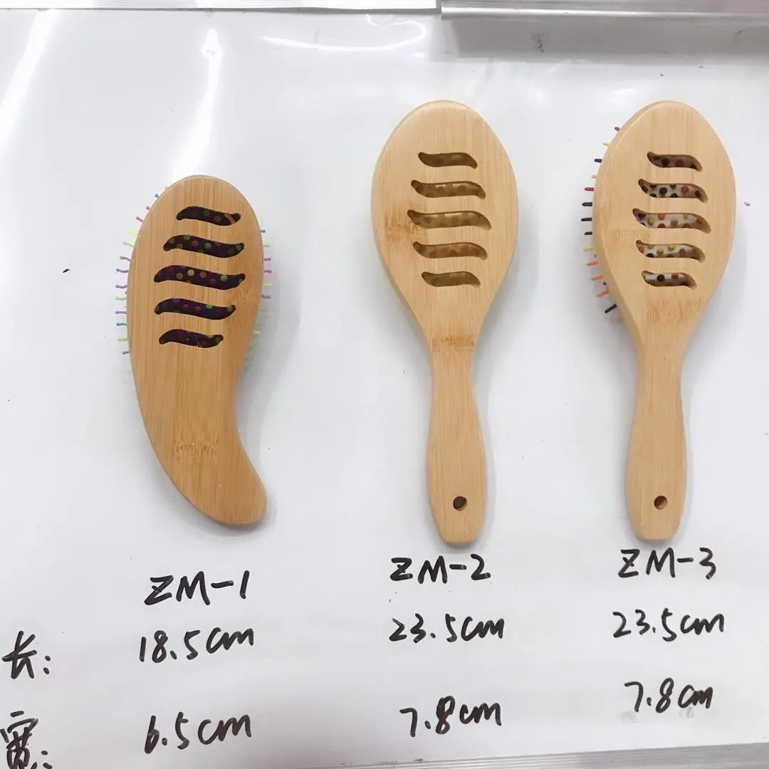 Longfa salon Factory direct sales of new large board combs, airbag massage combs, health care combs, hair smoothing combs and wooden combs detail image 7