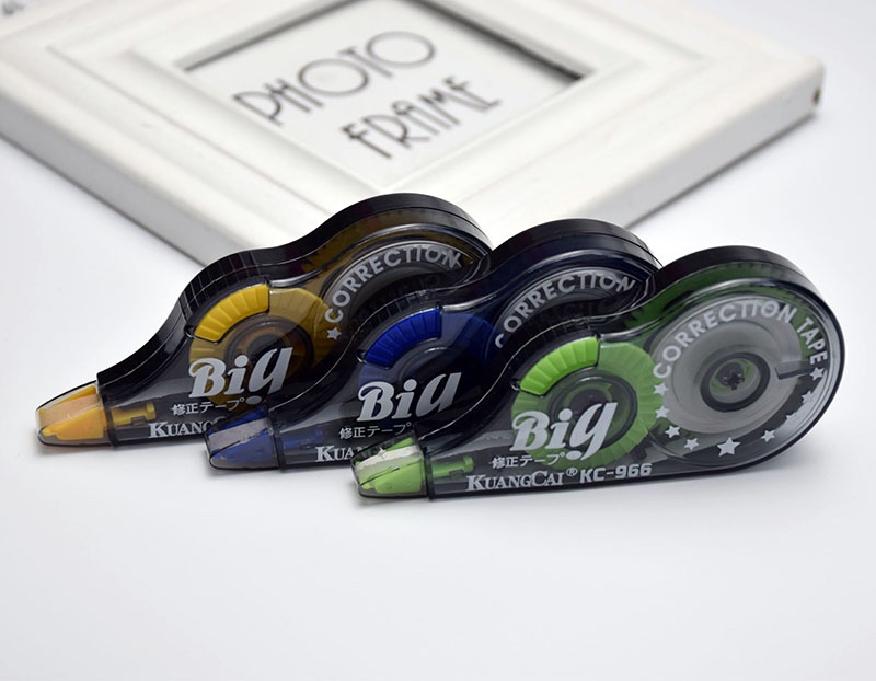 Kuangcai Correction Tape KC-966 public Funds Correction Tape 6 decoration correct tapes Discounted decoration public funds Correction tapes Application Scenario