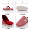 Cotton slippers, women's bags, autumn and winter fabric, children's indoor home, household, couple, cute woolen slippers, men's winter Specification image