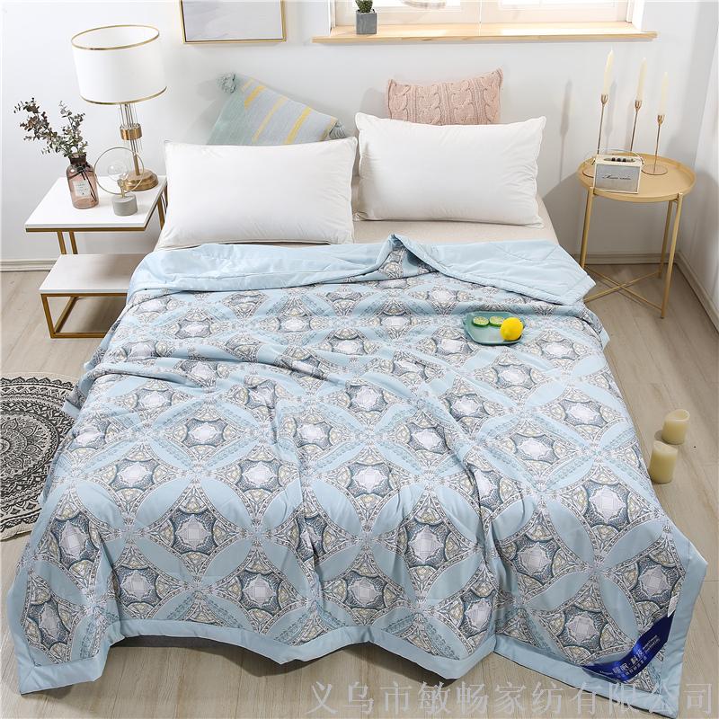 Yiwu Good Goods 2020 New Imitation Tencel Summer Cool Quilt Item Picture