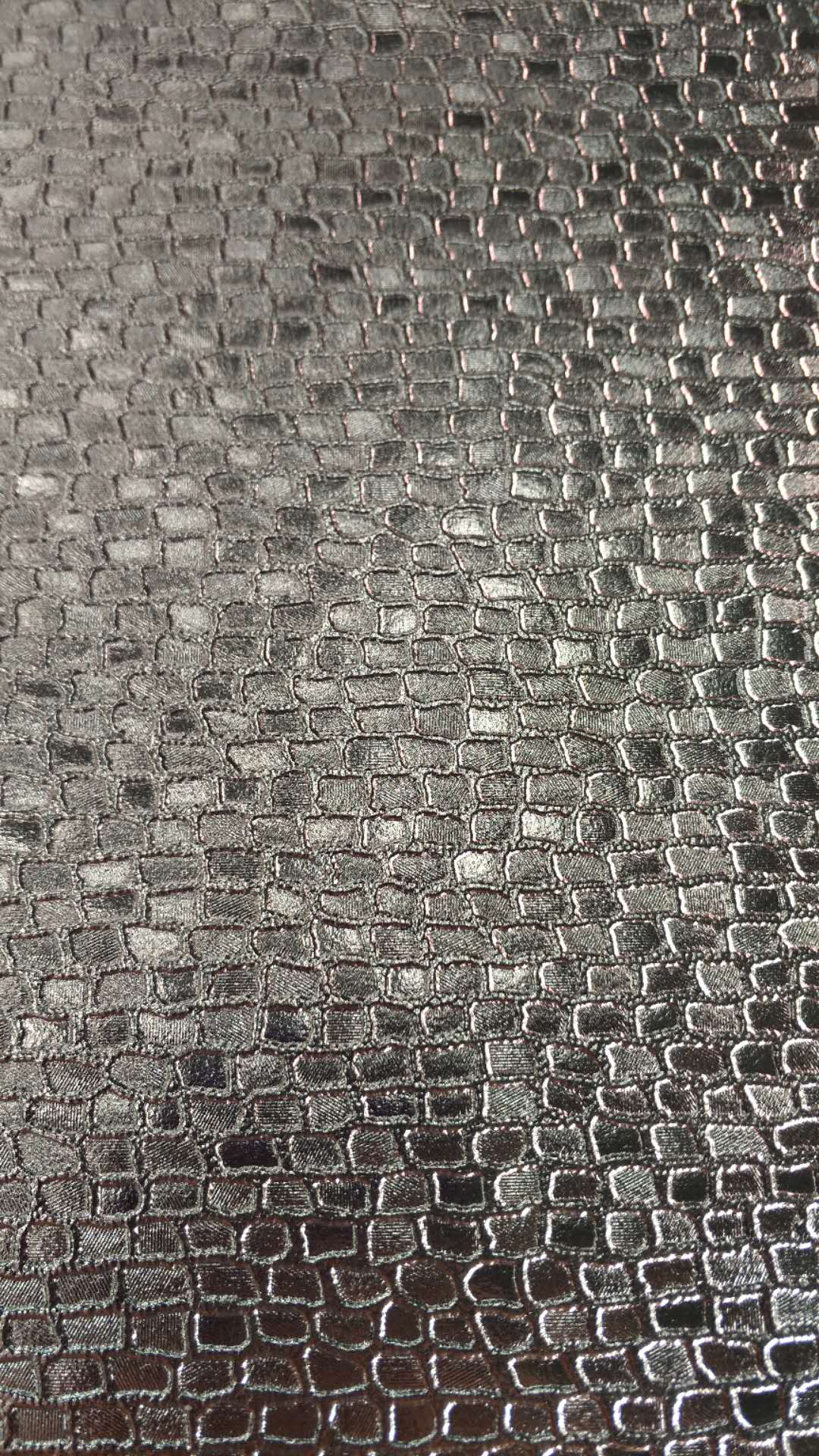 Metal embossed multi-style PVC leather material packaging leather bag leather decorative leather fabric detail image 8